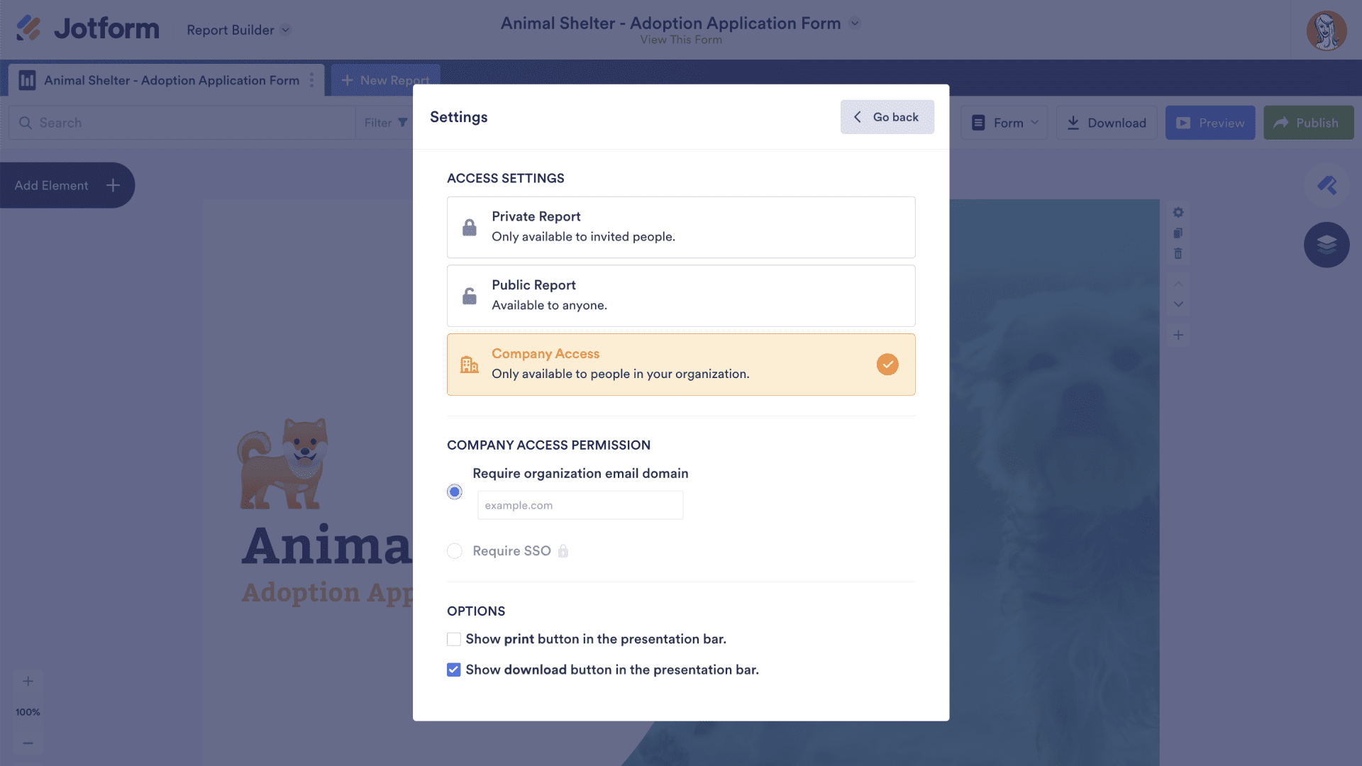 Company Access