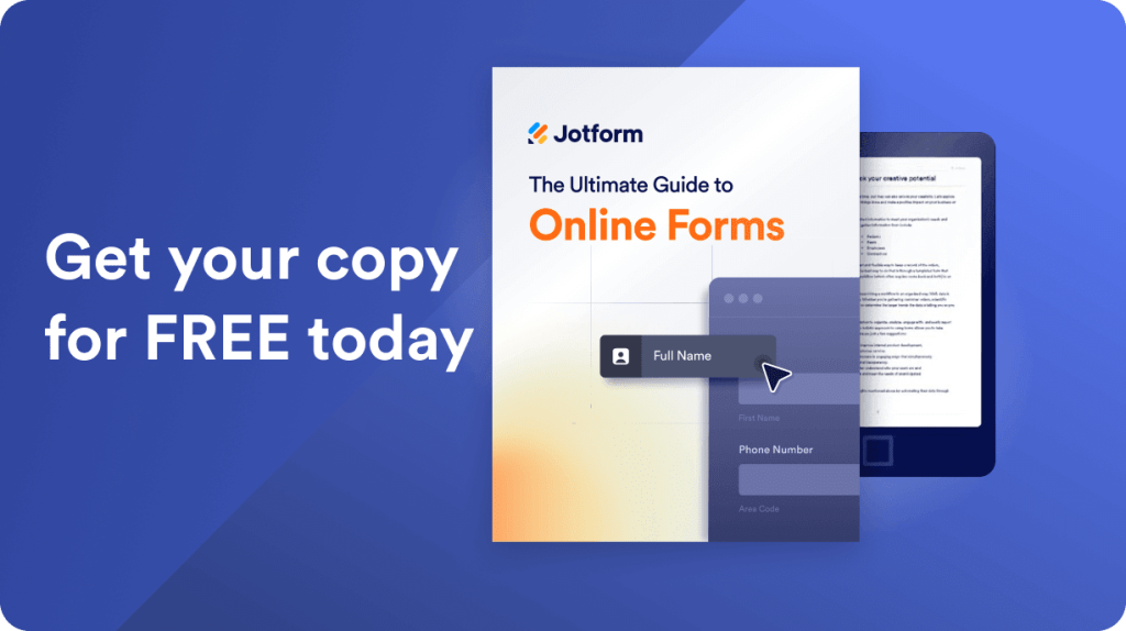Announcing our new book: The Ultimate Guide to Online Forms