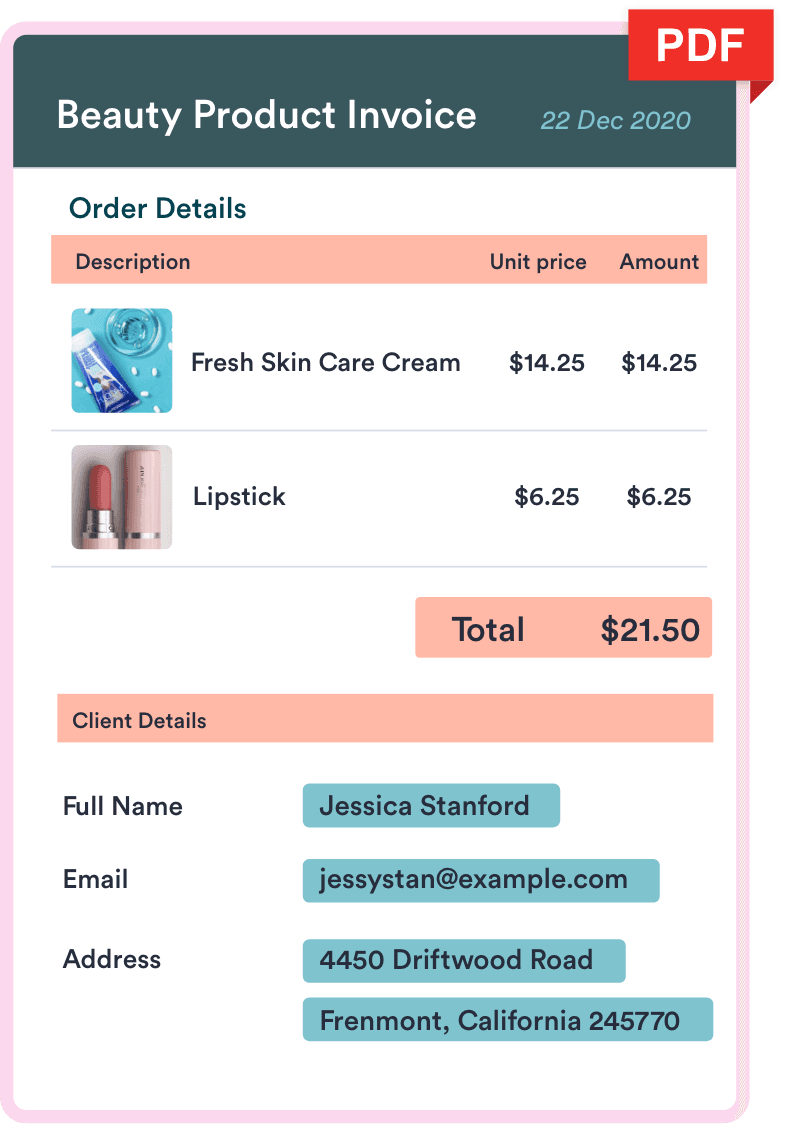 Create Invoice