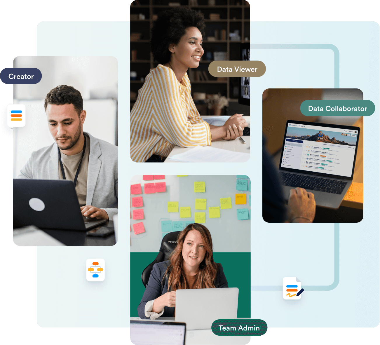 Organize team assets in one place