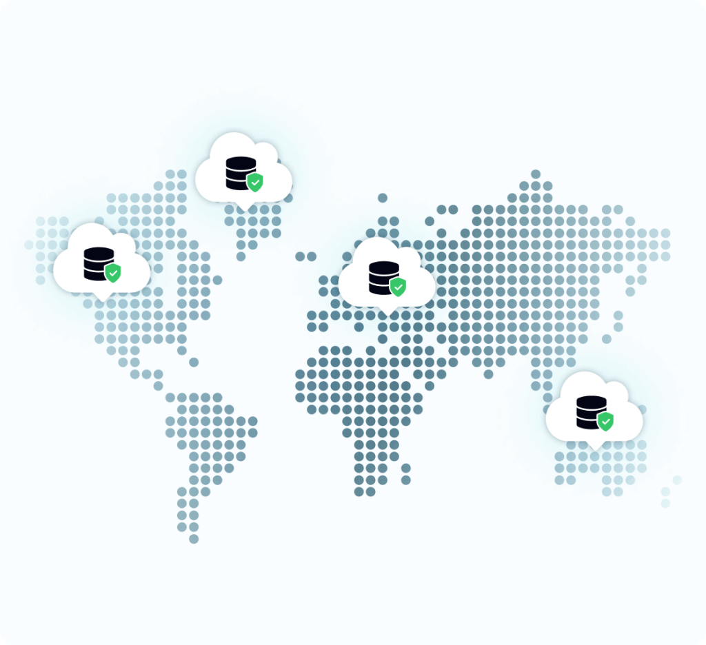 Store your data in a local data residency center