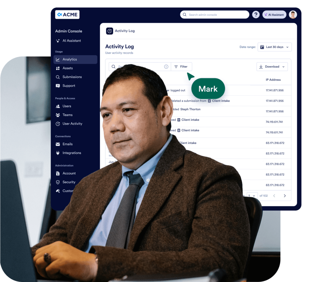 Easily manage your account