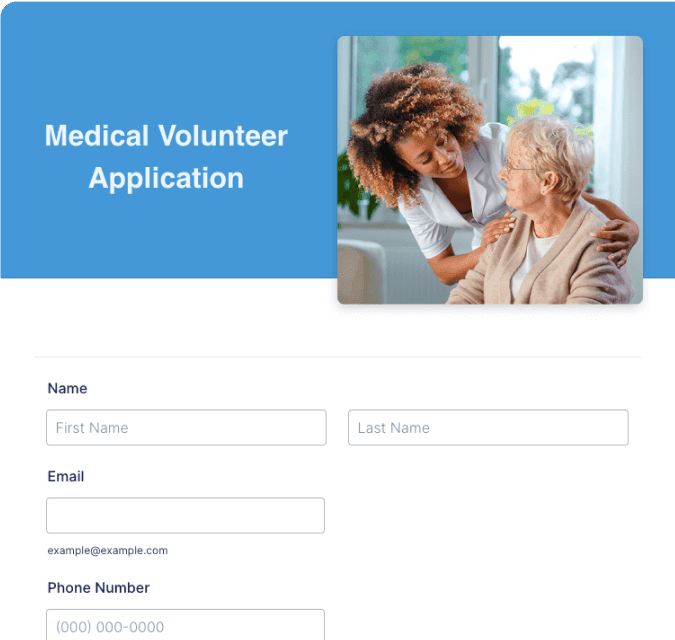 Volunteer Application Form