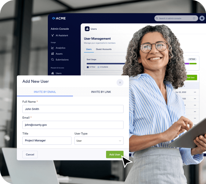 Centralize user and access management