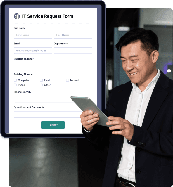 Jotform Government for contract management