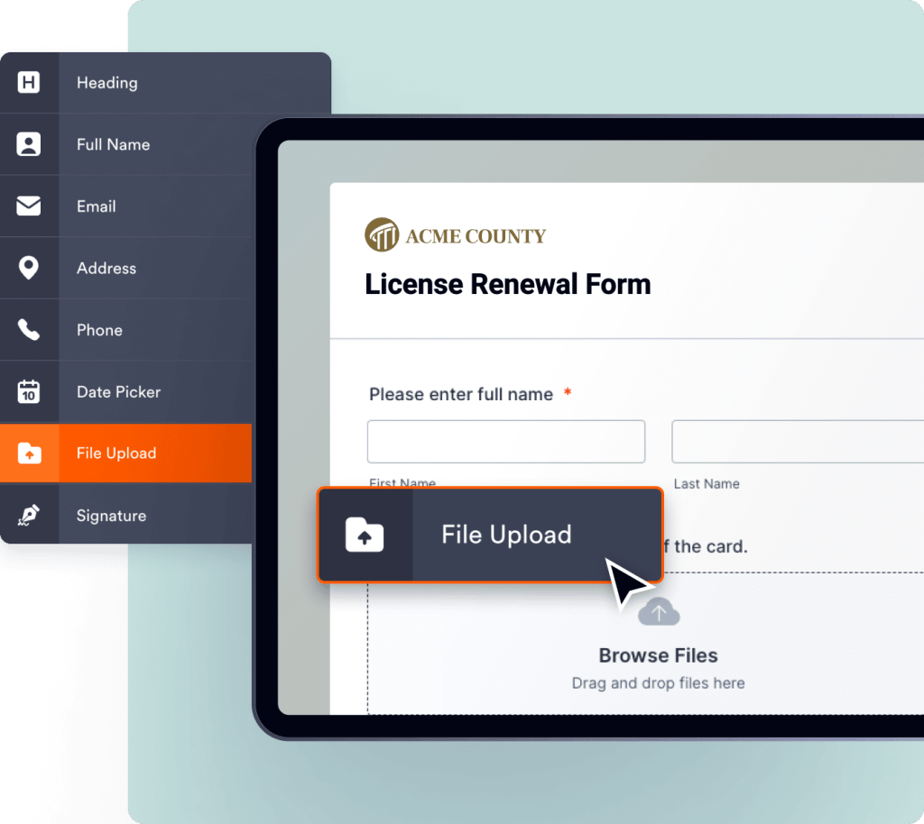 Streamline license applications