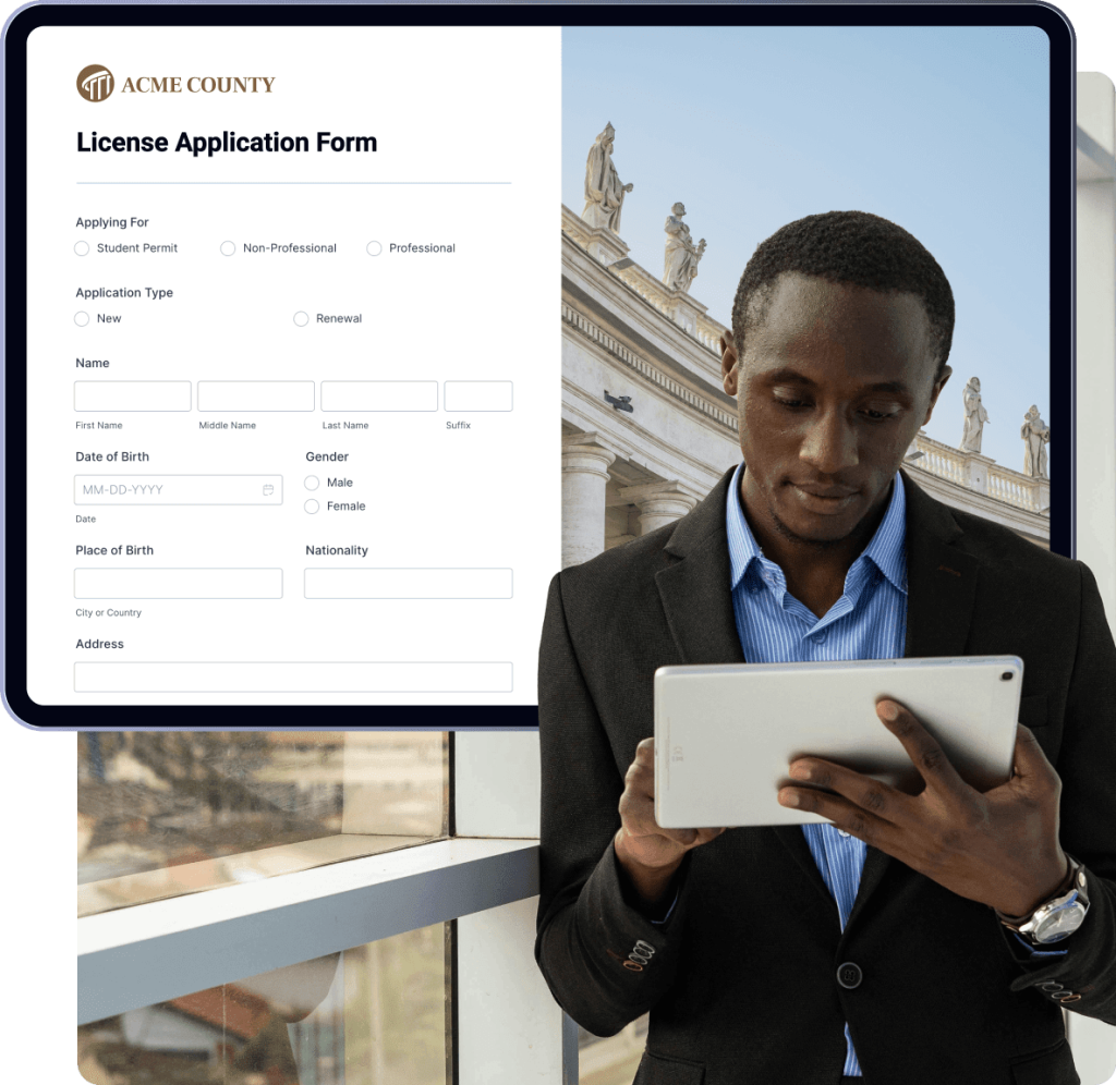 License management for government organizations