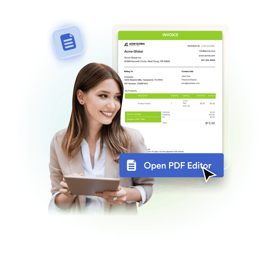 Create PDFs from submissions