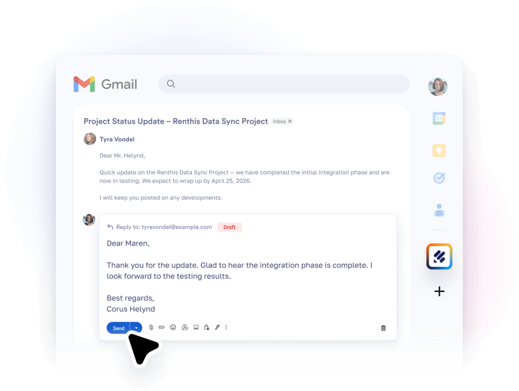 AI Email Writer hero