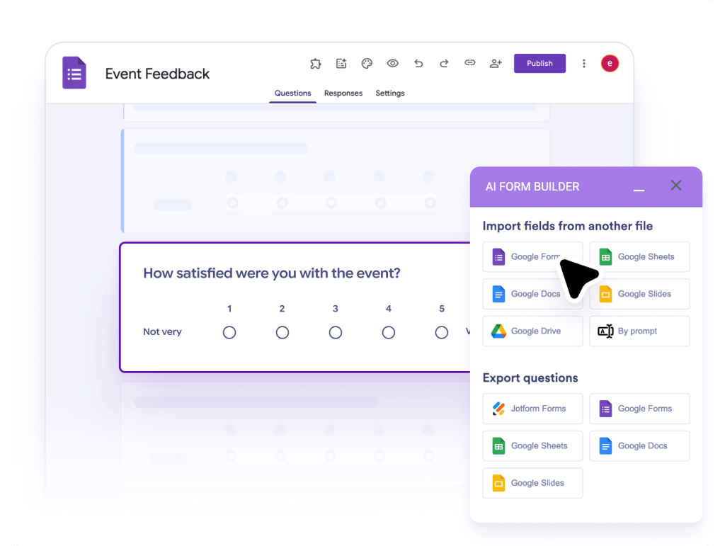 AI Form Builder hero
