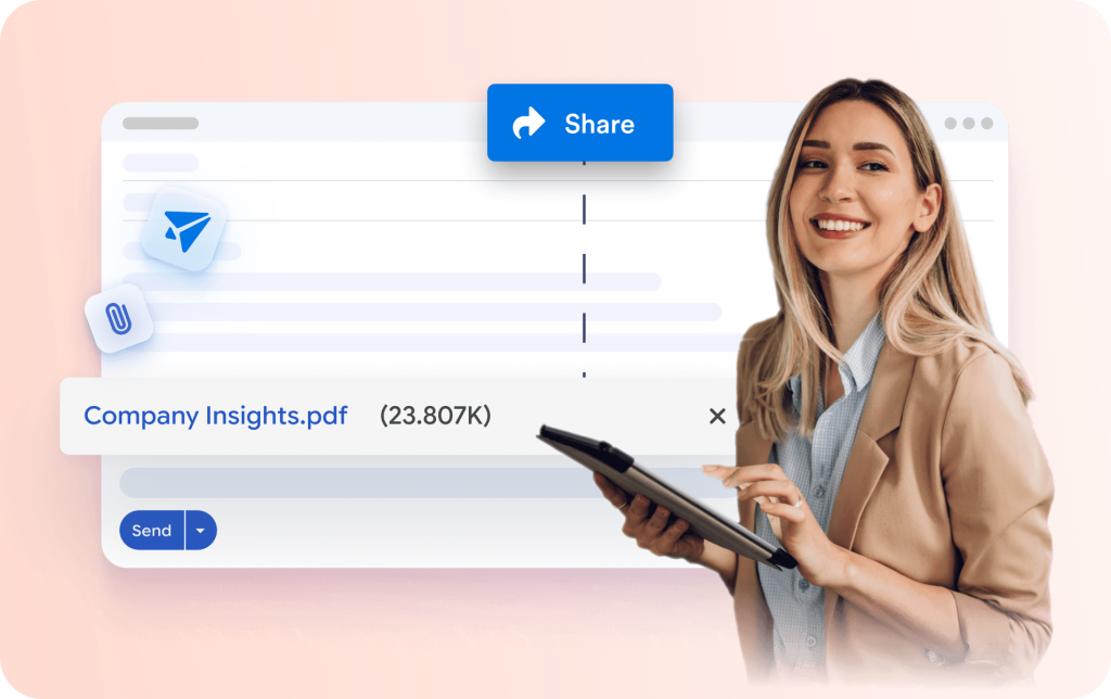 Create smaller PDFs for faster sharing