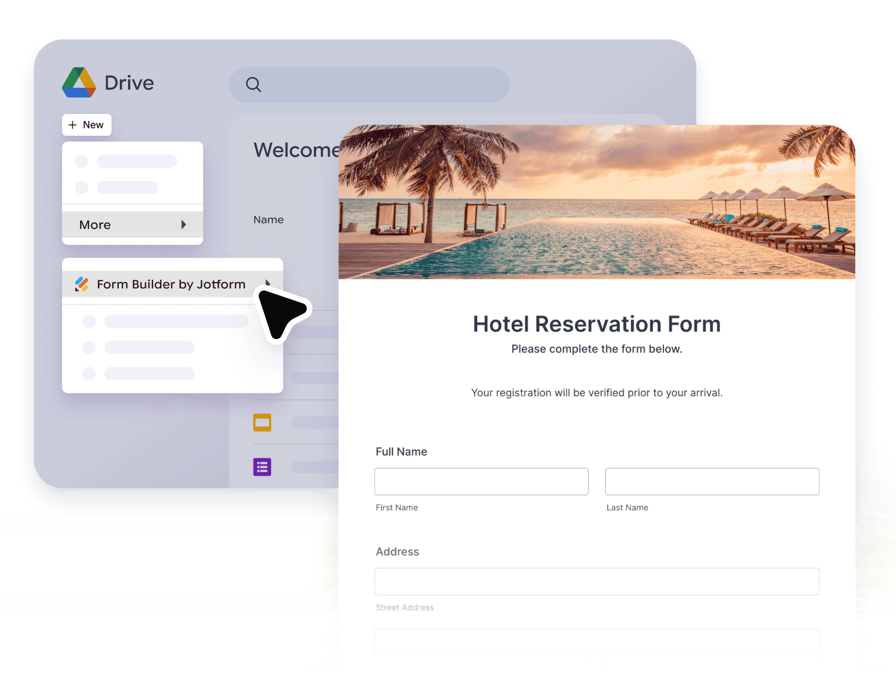 AI Form Builder hero
