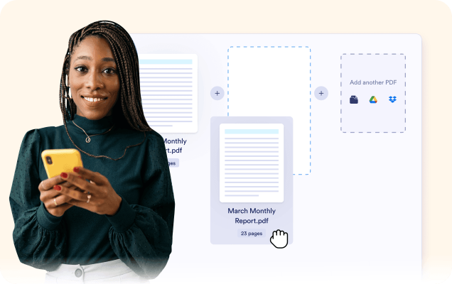 Control page order before you merge