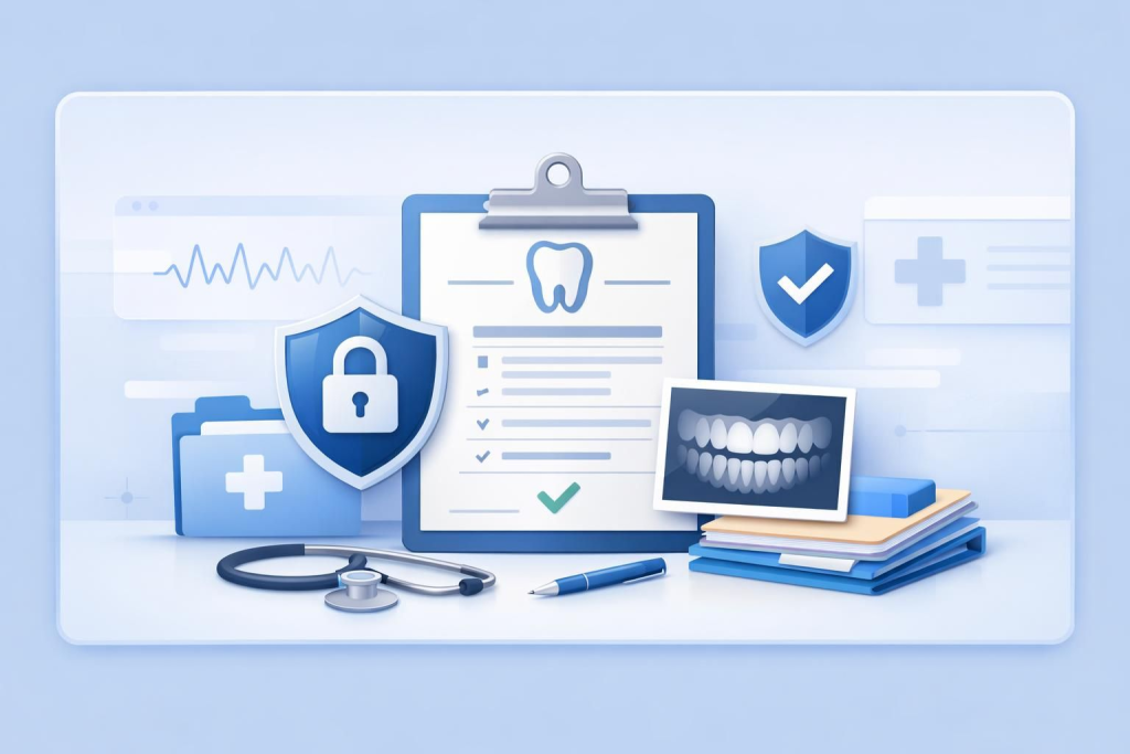 How to create a HIPAA-enabled dental records release form