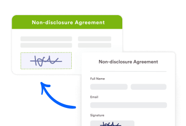 A Dropbox Sign alternative that combines forms + signatures