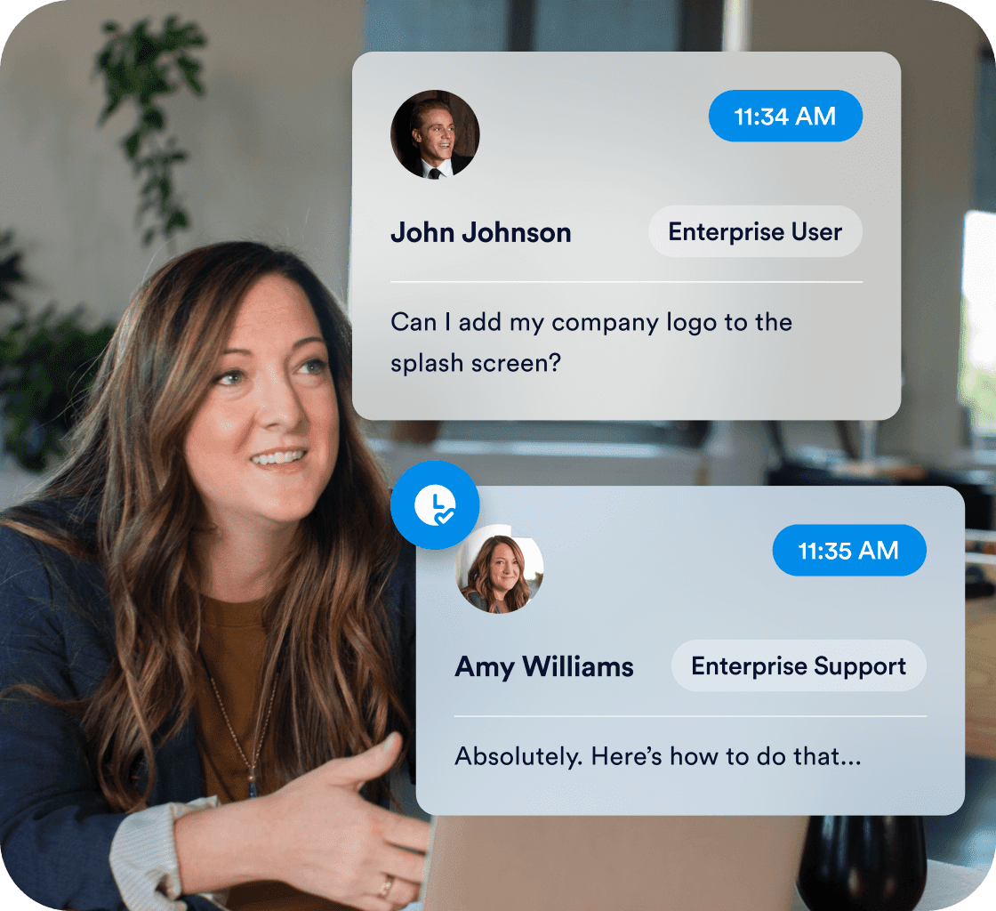 Access a dedicated support team