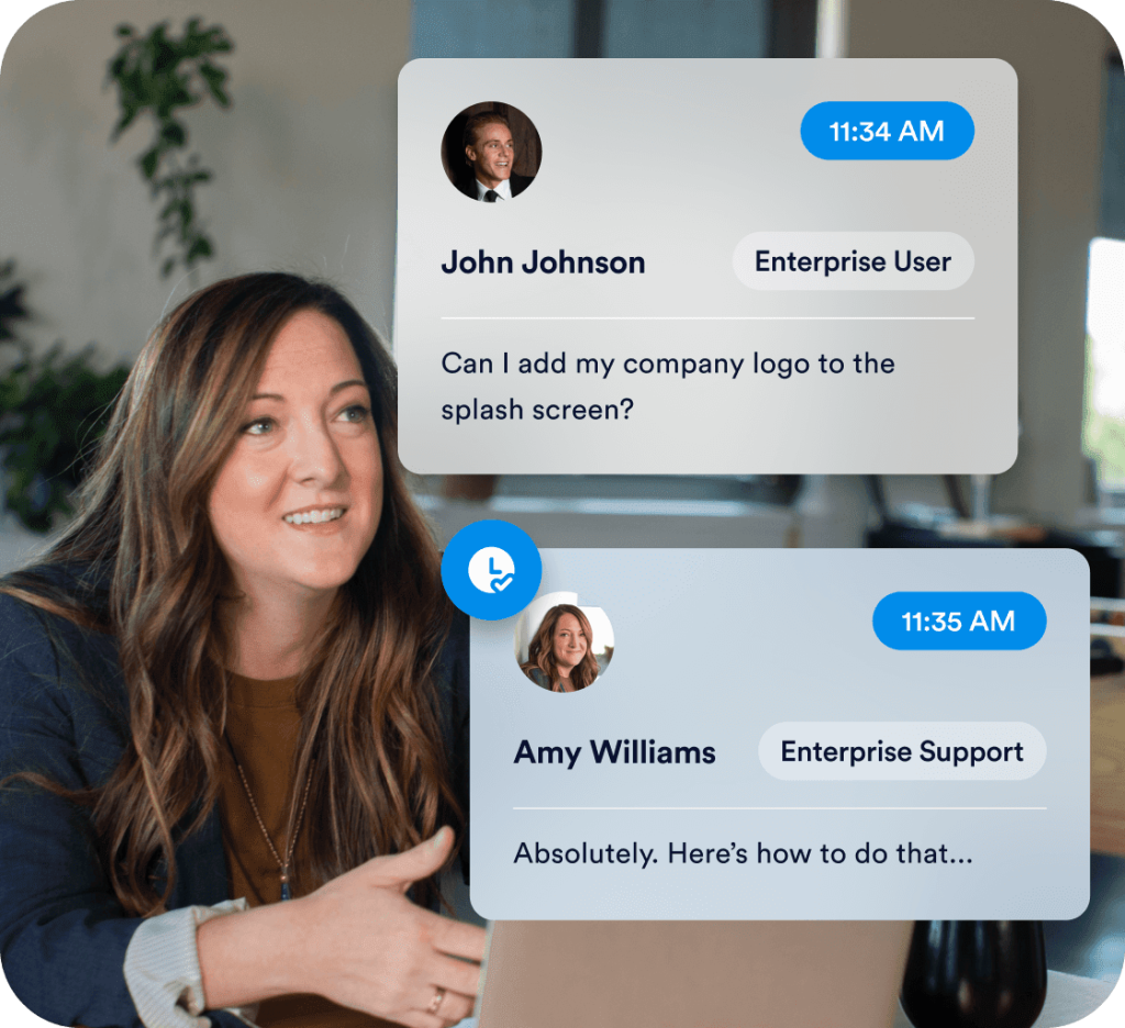 Access a dedicated support team