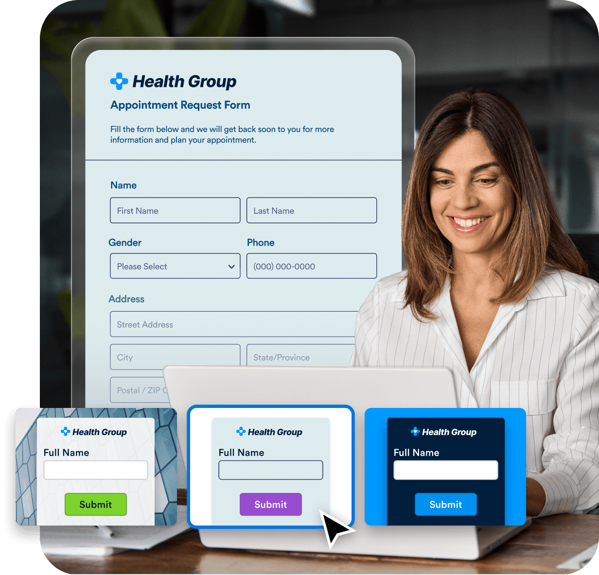 Custom branded forms