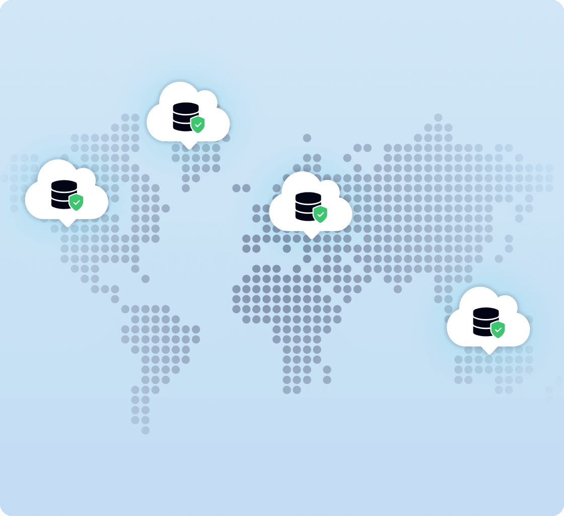 Host your data where you are