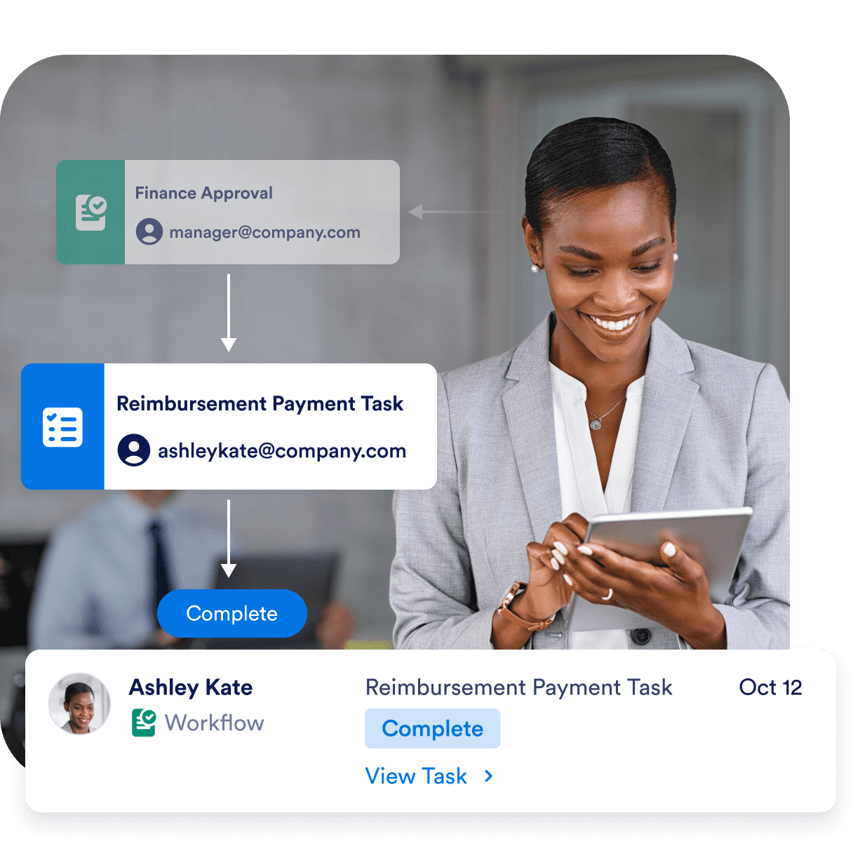 Assign tasks inside your workflows