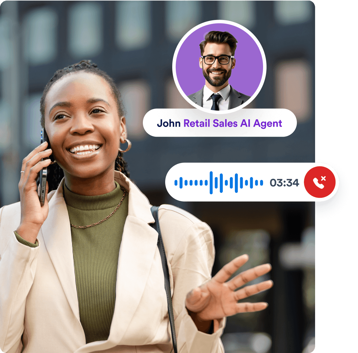Engage your customers with voice interactions