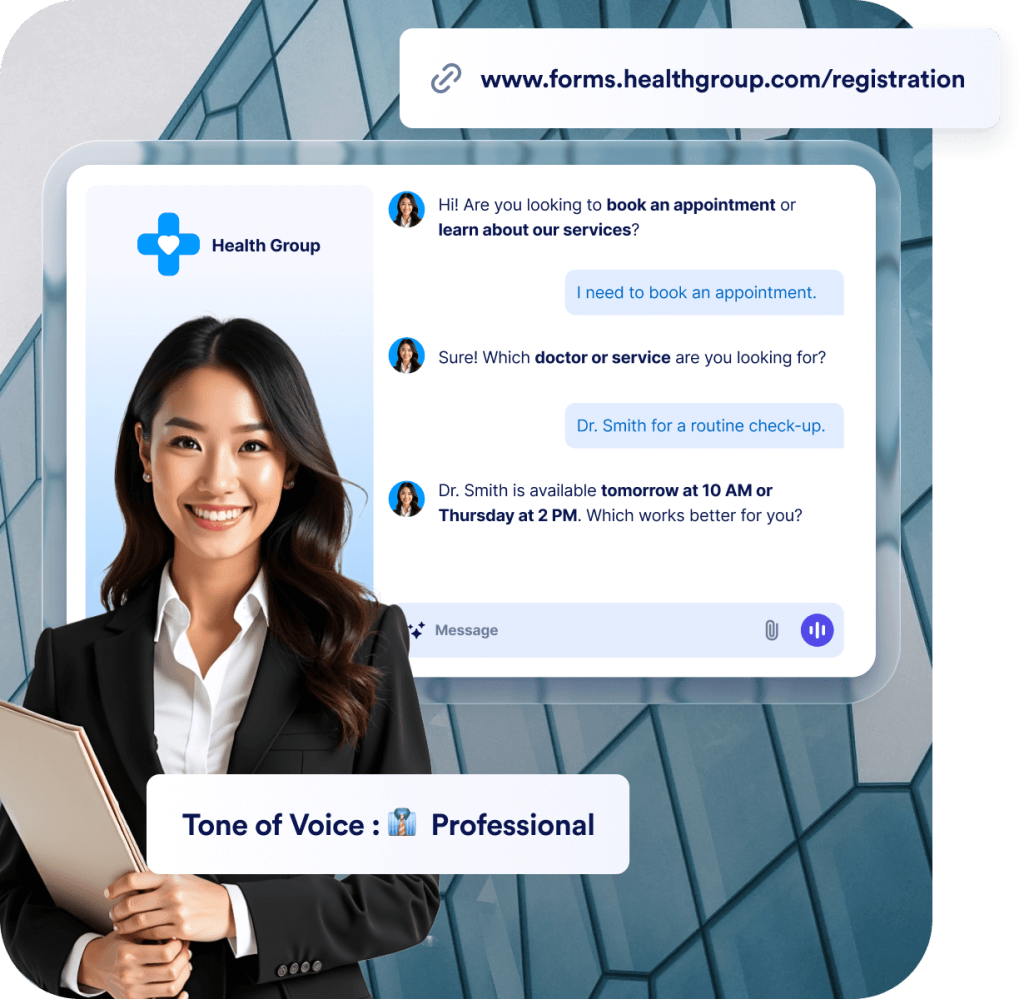 Tailor AI Agents to your brand