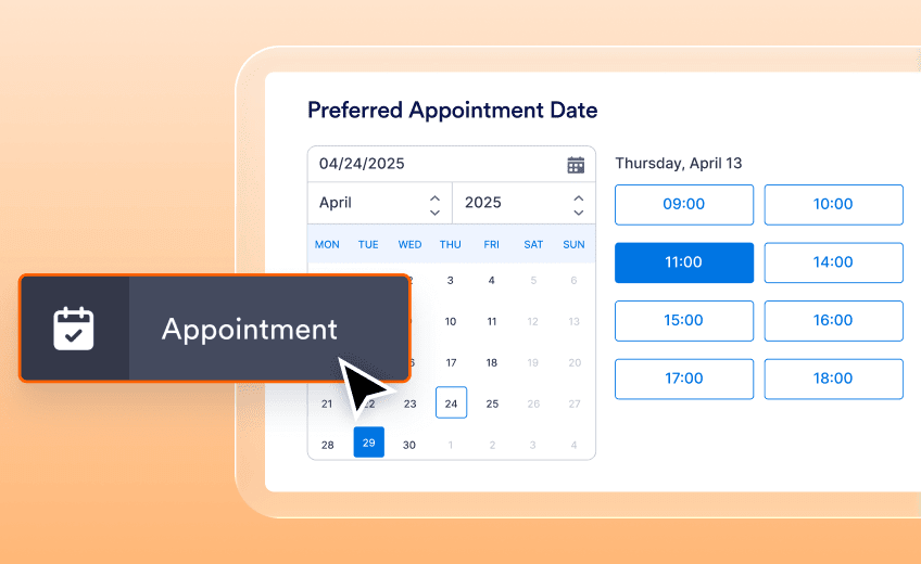 Add an appointment field