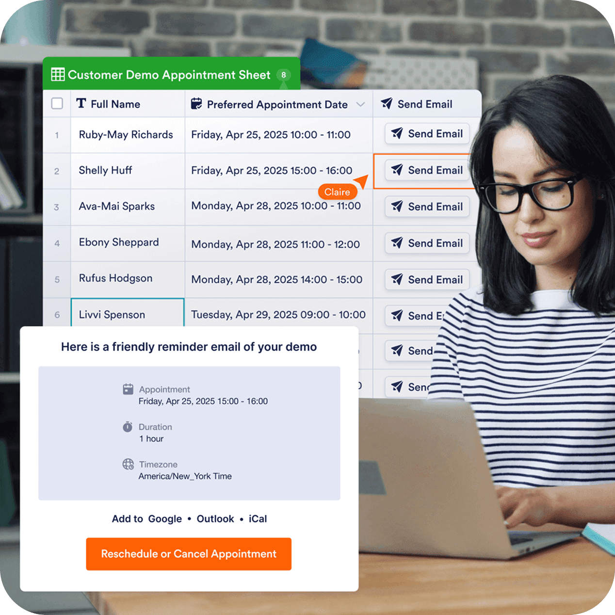 Track key trends and data