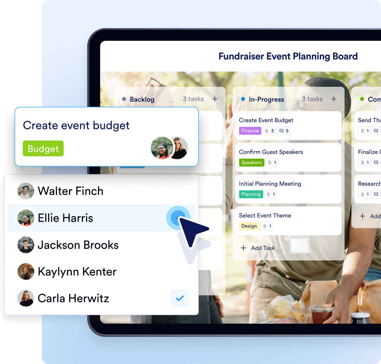 Collaborate on projects and tasks