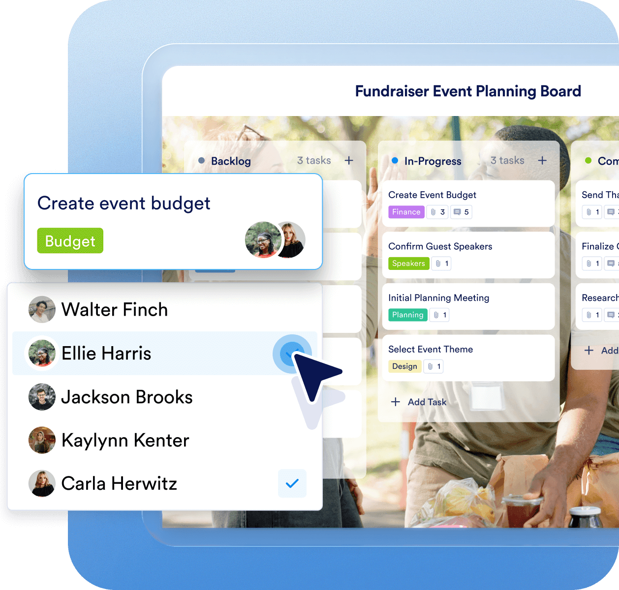 Collaborate on projects and tasks
