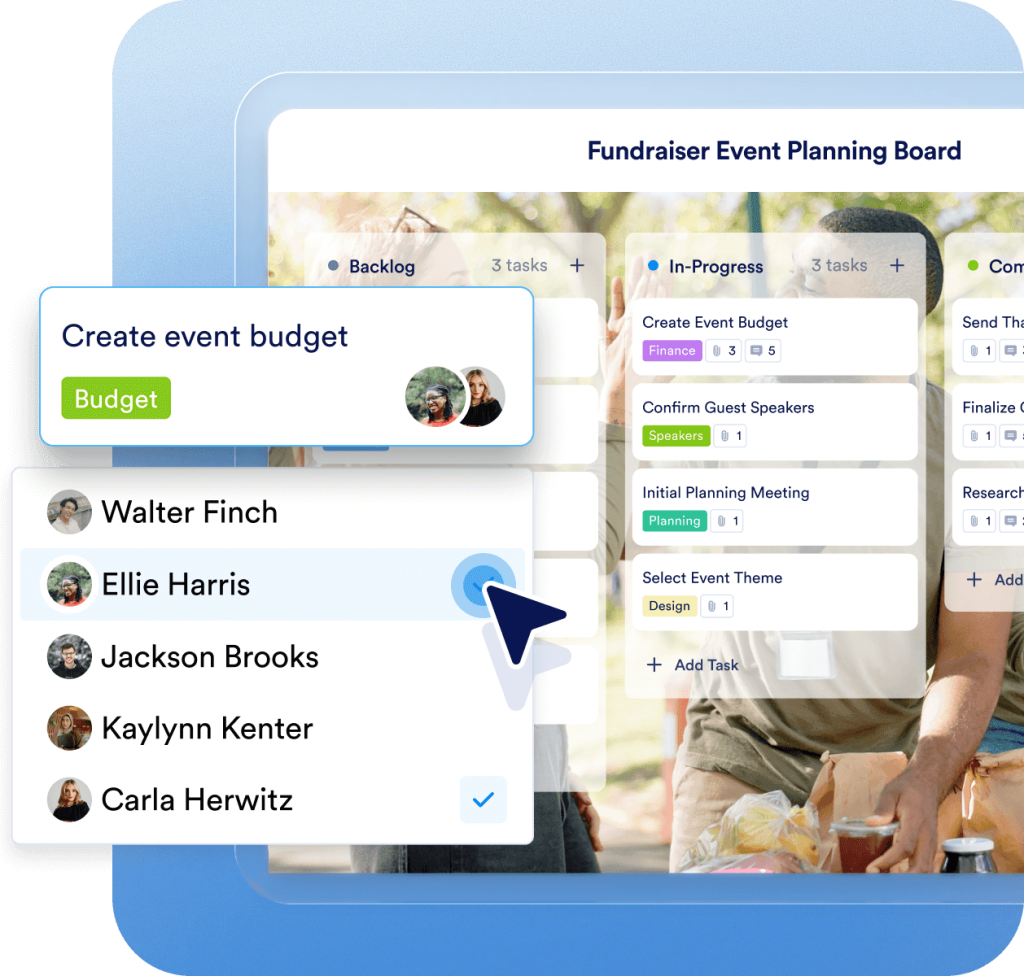 Collaborate on projects and tasks