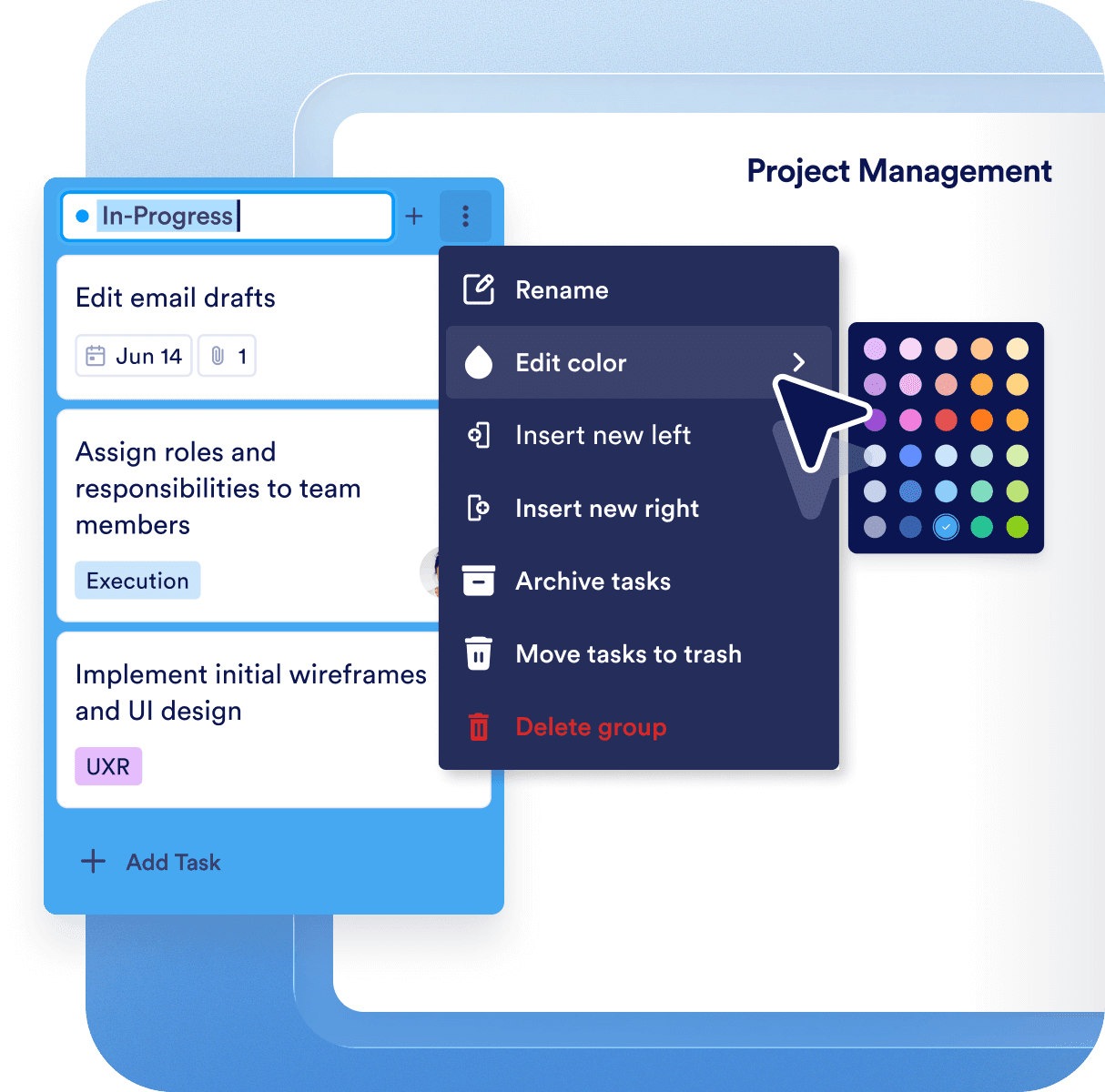 Customize boards to match team processes