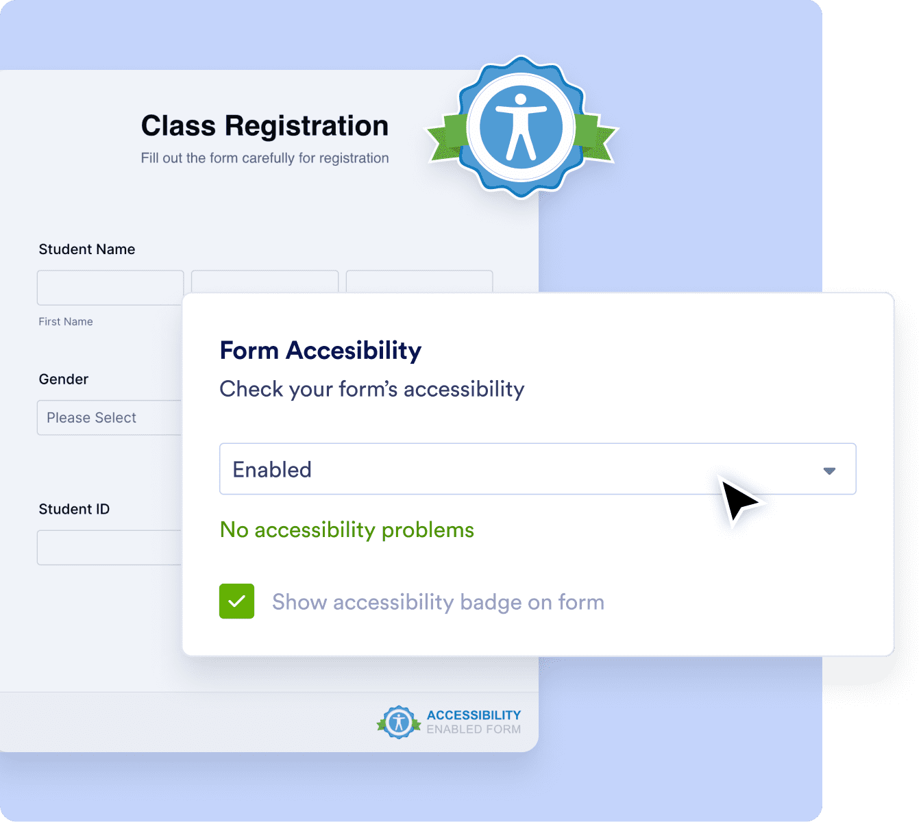 Create accessible forms