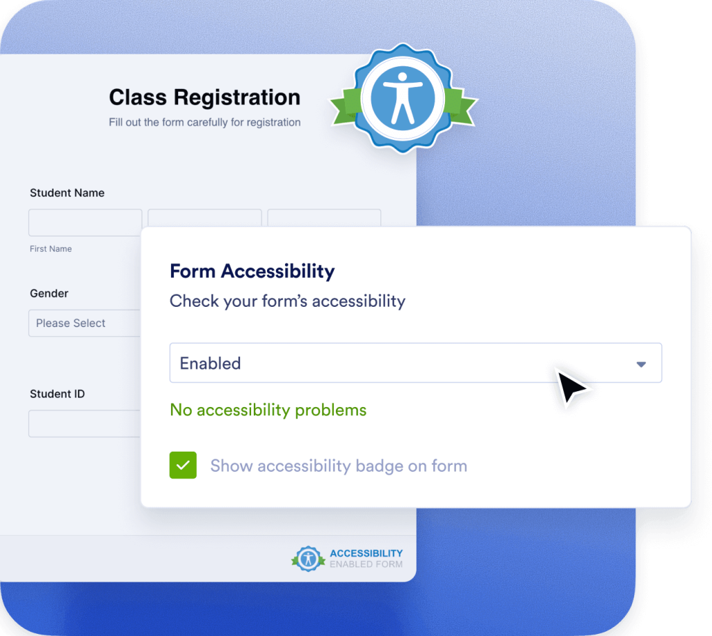 Create accessible forms