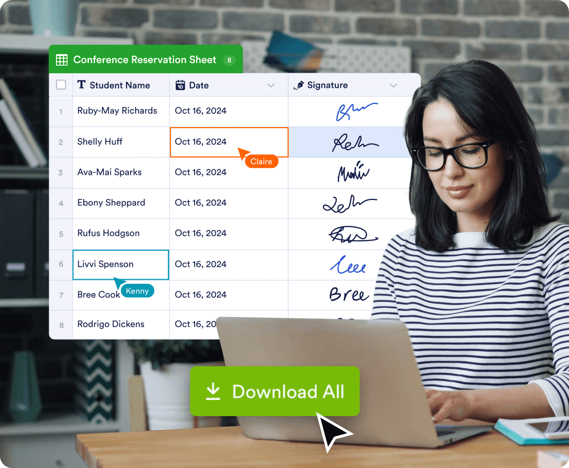 Track event attendance and participation