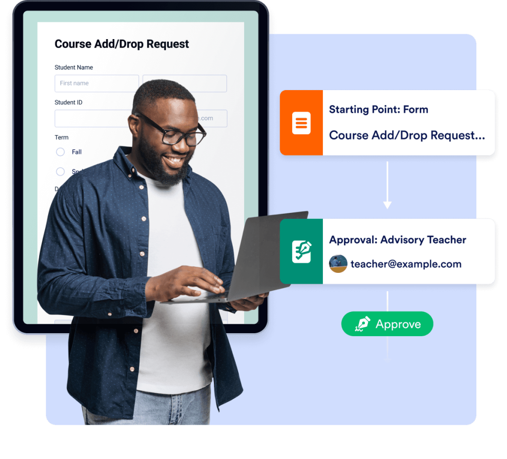 Automate your higher education workflows