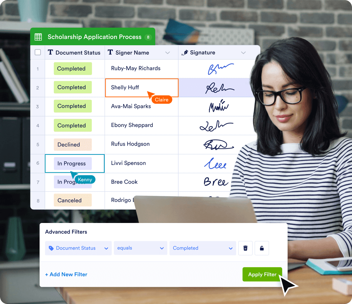 Collect data for your institution