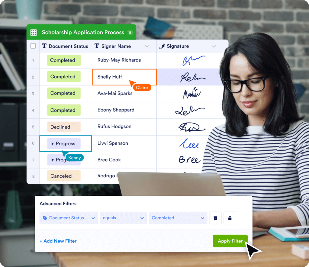 Collect data for your institution