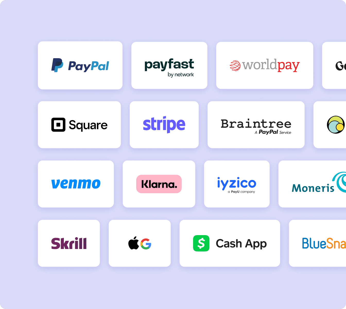 Accept online payments