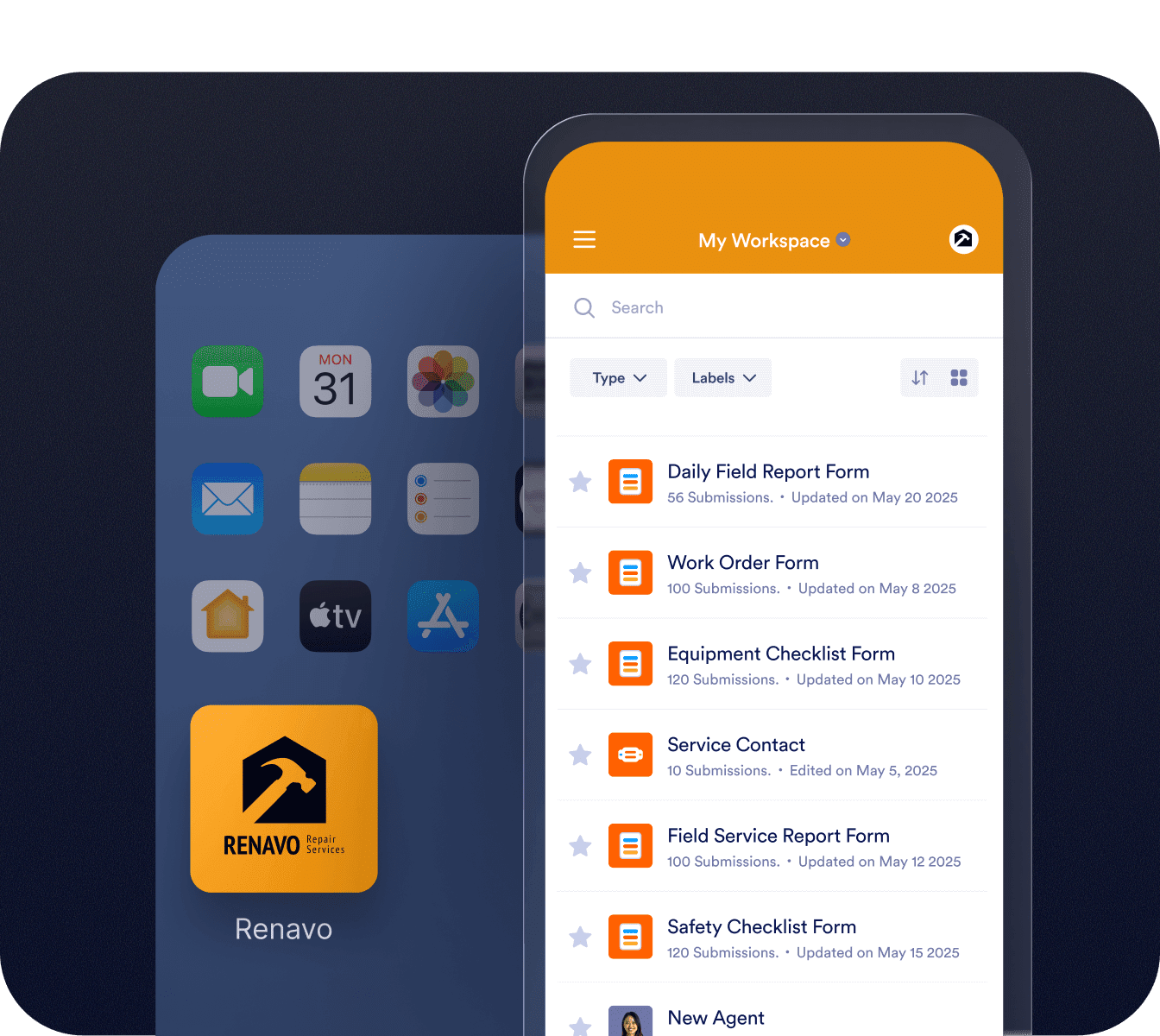 Gather data on the go with a white labeled mobile app