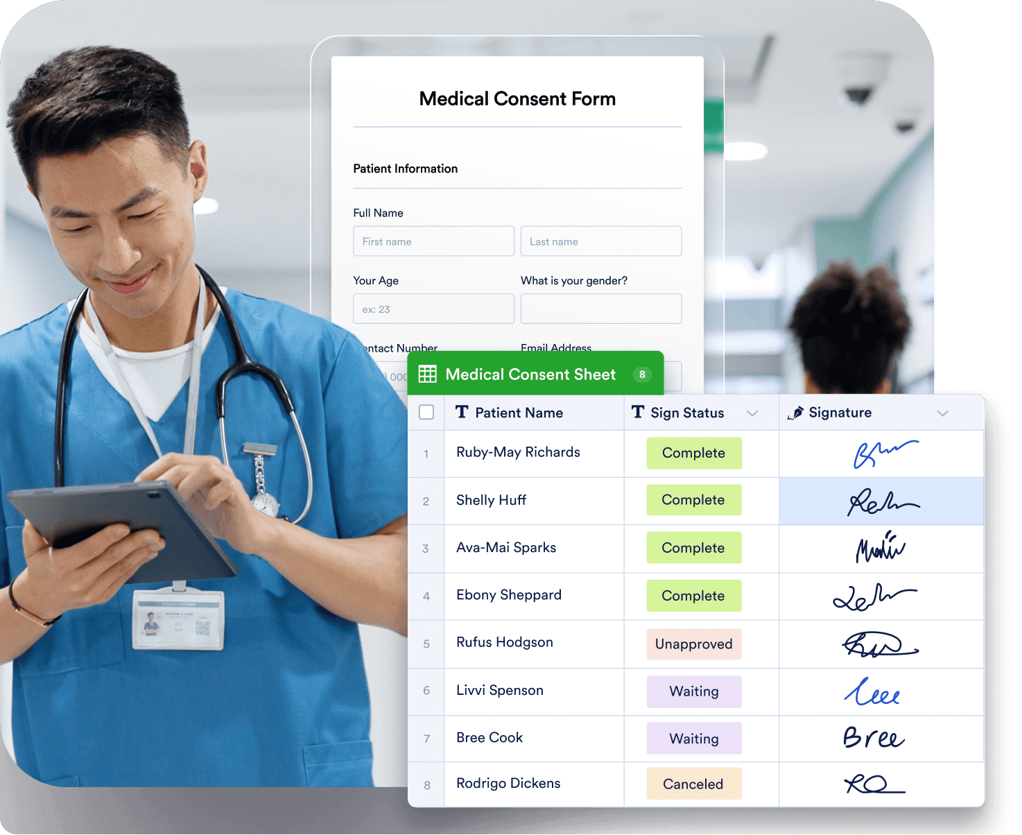 Streamline mental health records management