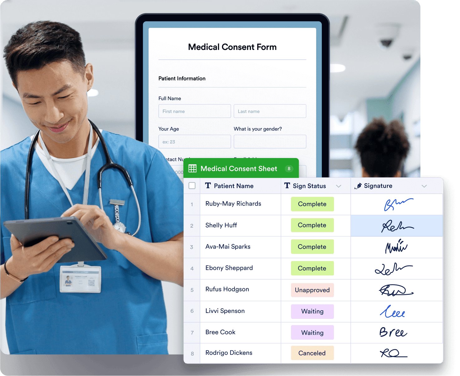 Streamline mental health records management