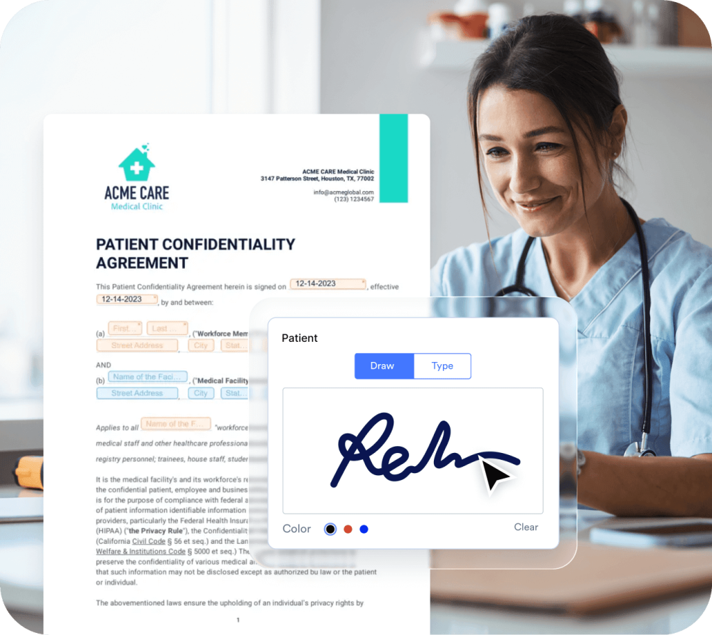 Automate signing processes