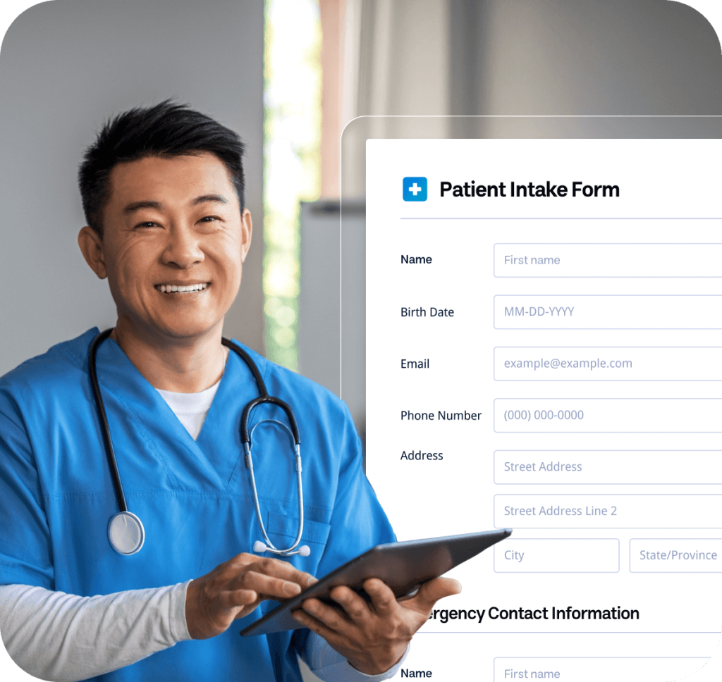 The easy way to collect sensitive patient information