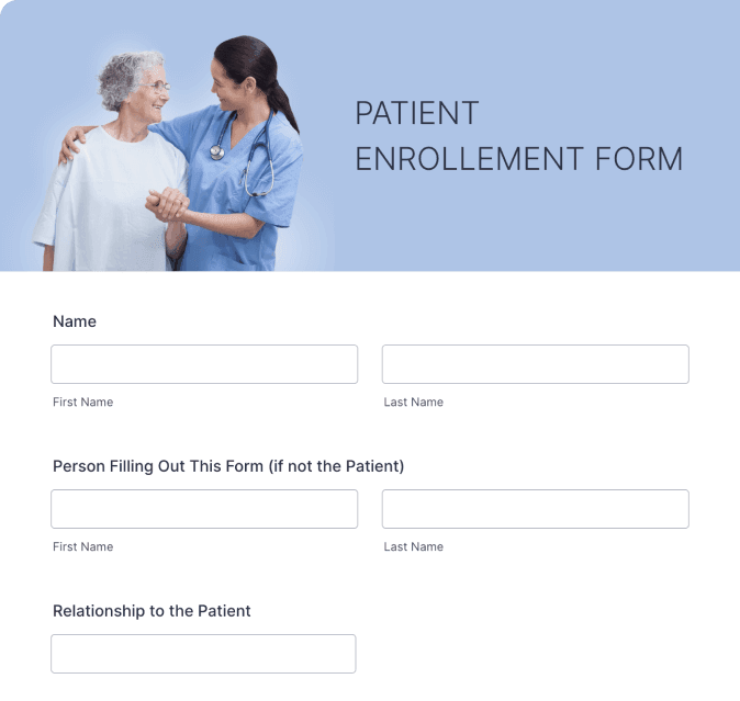 Patient Enrolment Form