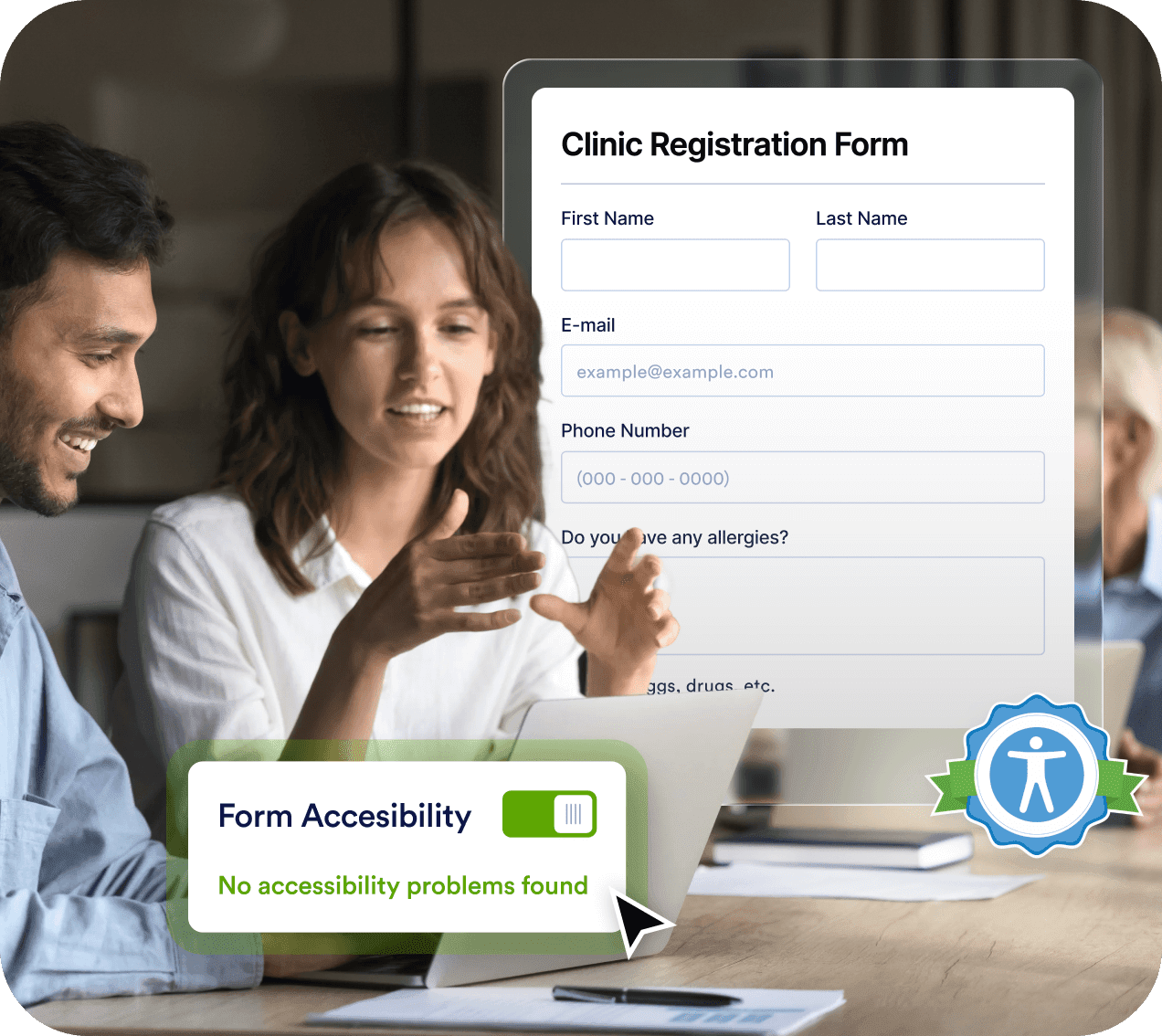 Designing inclusive and barrier-free forms