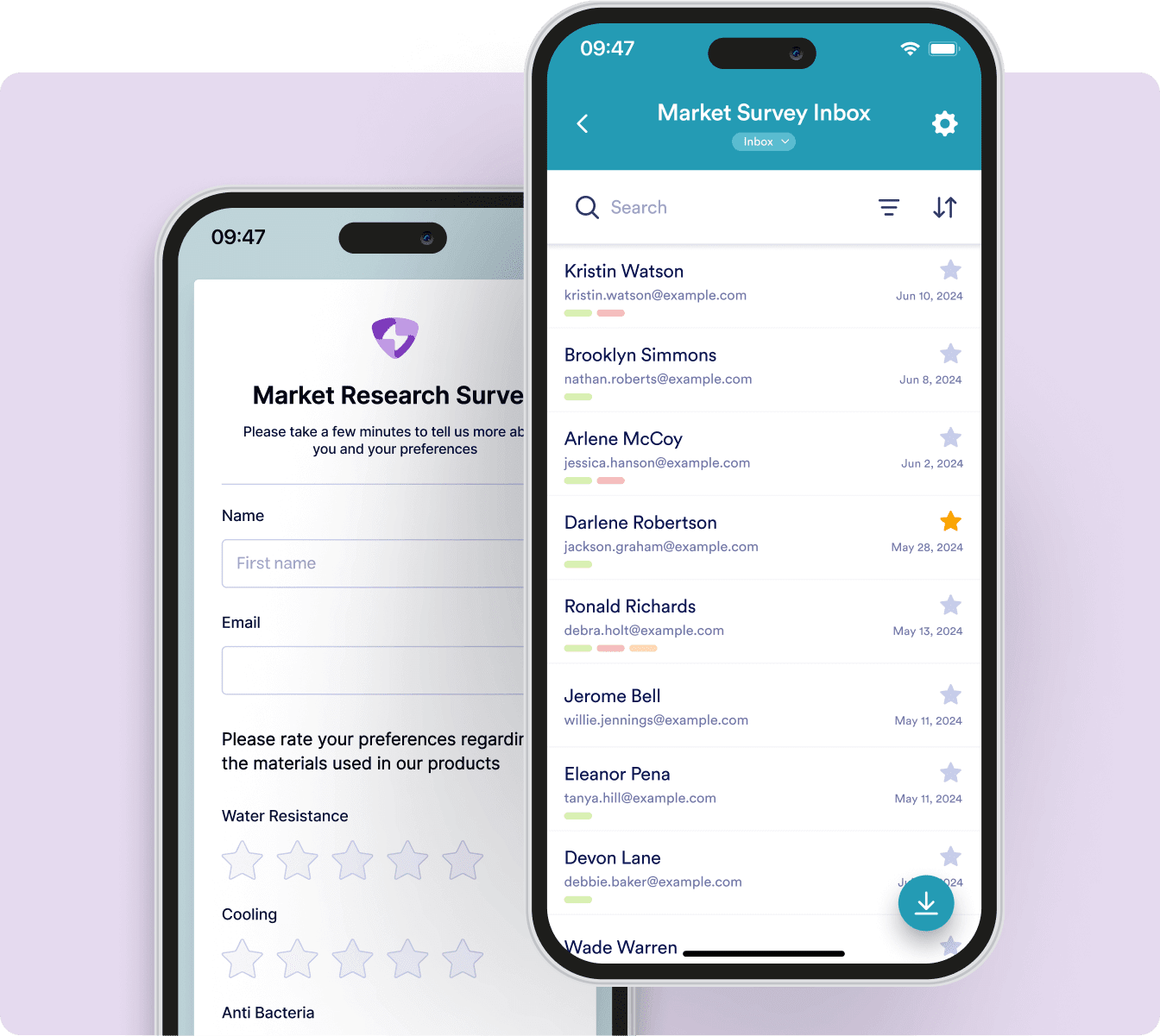 Enable mobile data collection & tracking