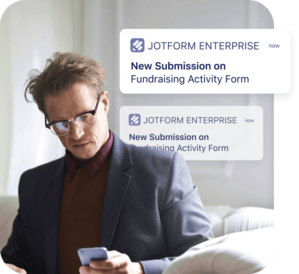 Receive push notifications