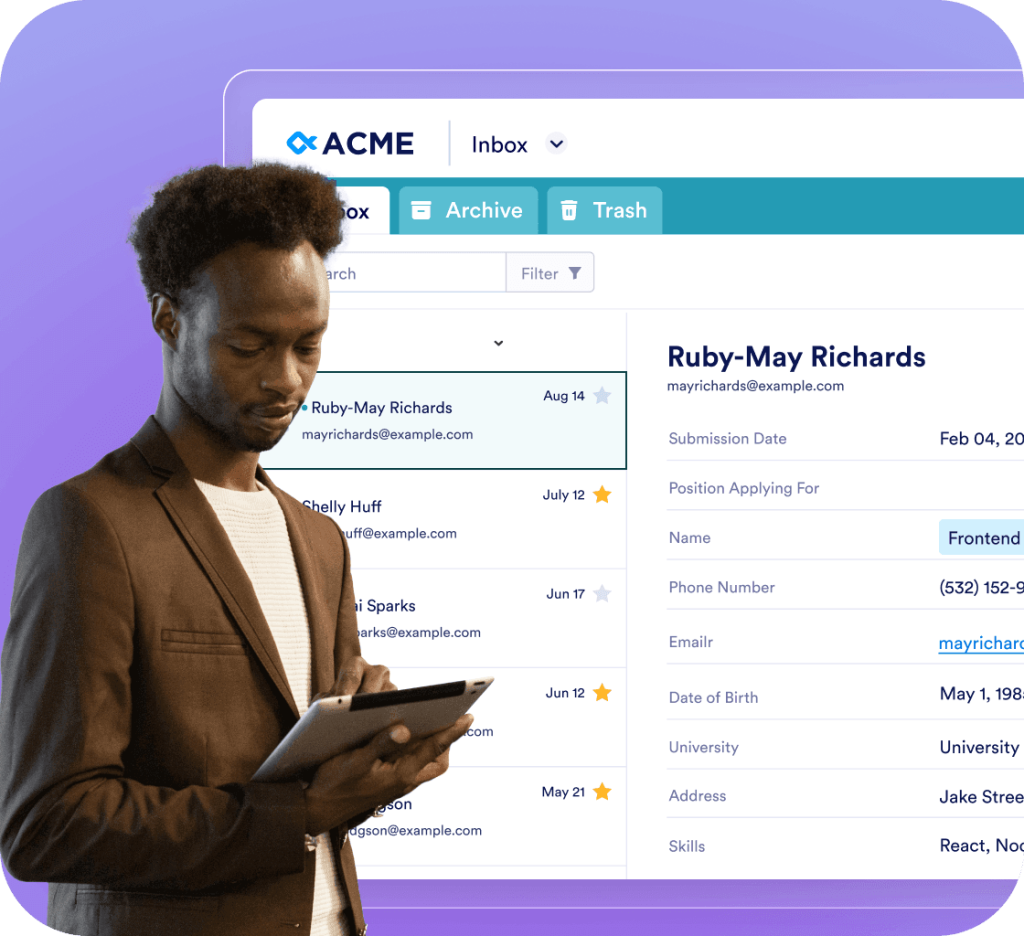 View or edit submissions