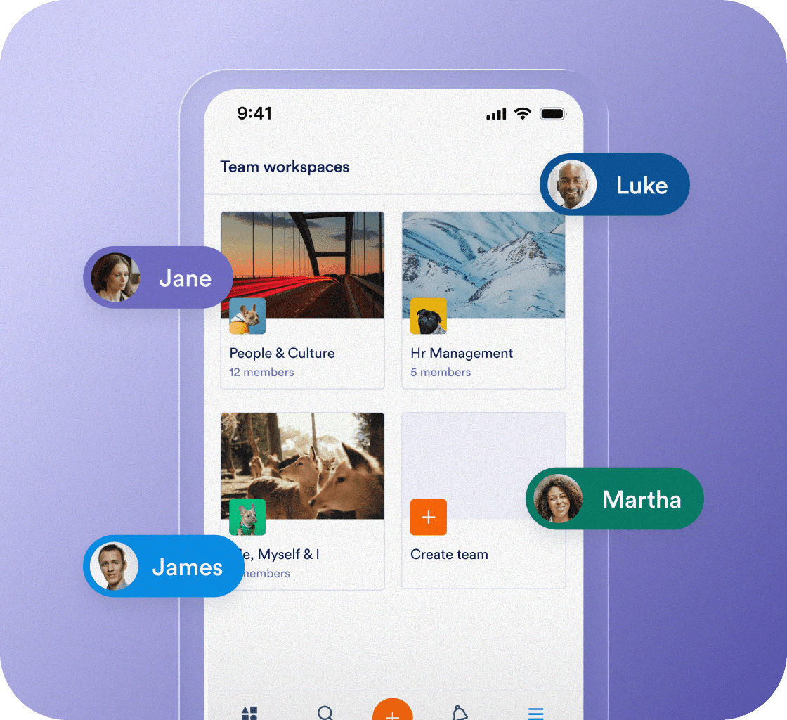 Work seamlessly with your team